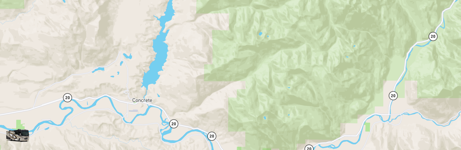 Class A RV Rentals Map Skagit, WA