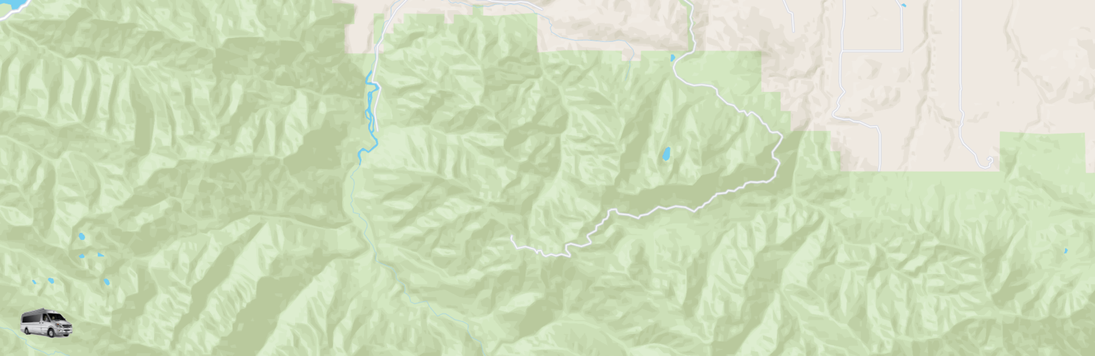 Class B RV Rentals Map Olympic Peninsula, WA