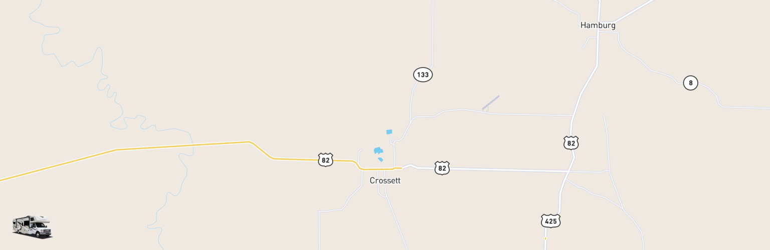 Class C RV Rentals Map Crossett, AR