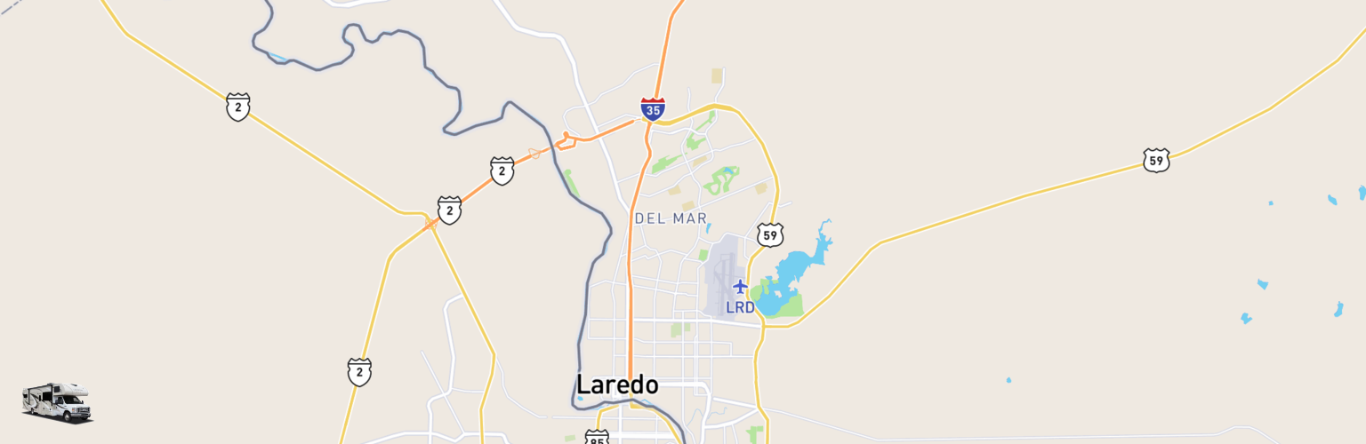 Class C RV Rentals Map Laredo, TX
