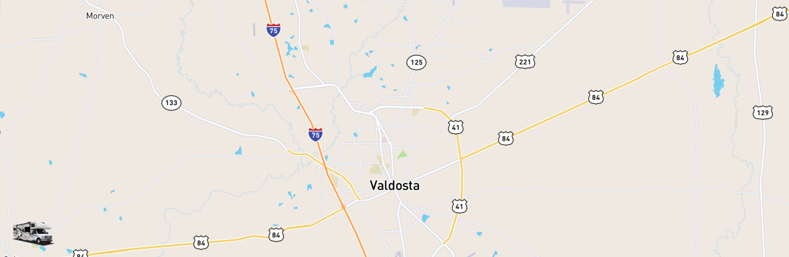 Class C RV Rentals Map Valdosta, GA