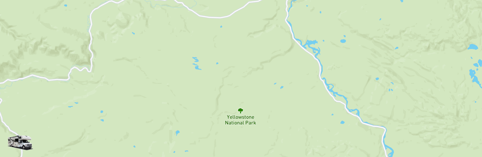 Wyoming Map Yellowstone National Park