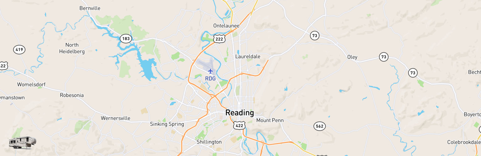Fifth Wheel Rentals Map Reading, PA