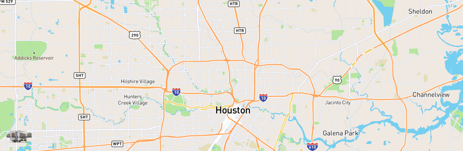 Pop Up Rentals Map Houston, TX