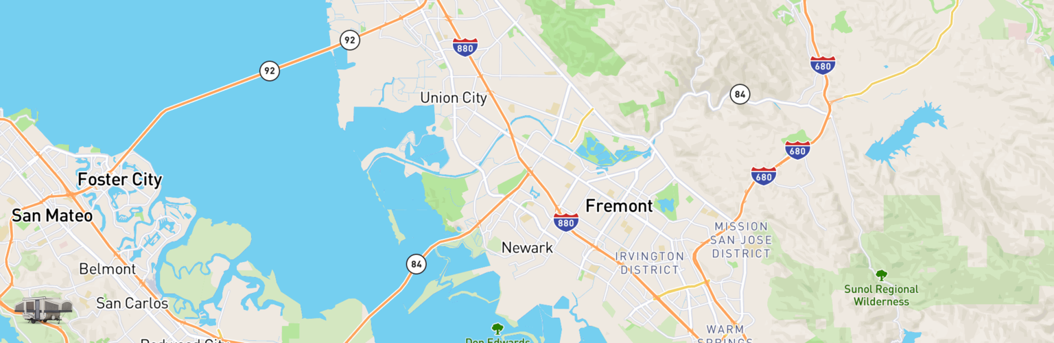 Pop Up Rentals Map Newark, CA