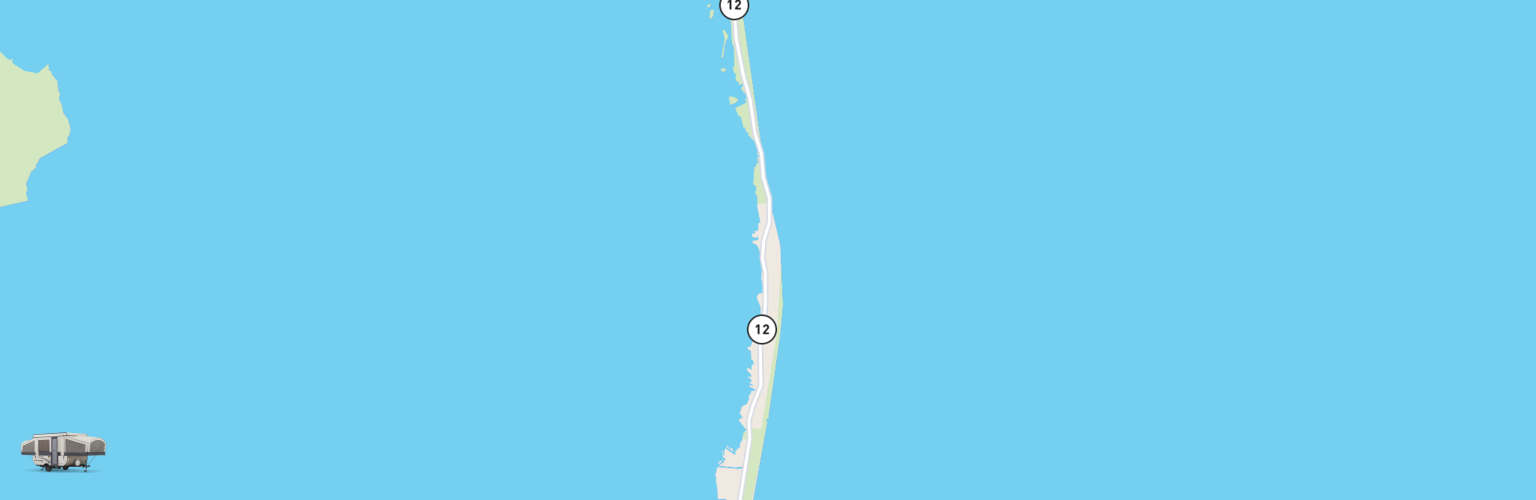 Pop Up Rentals Map Outer Banks, NC