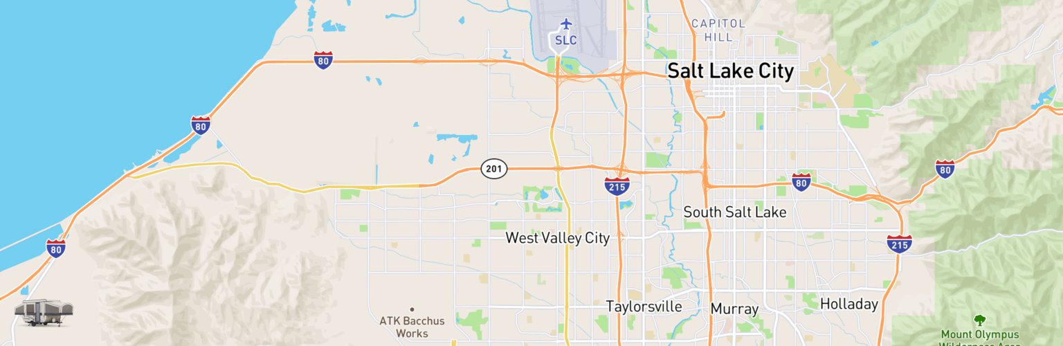 Pop Up Rentals Map West Valley City, UT